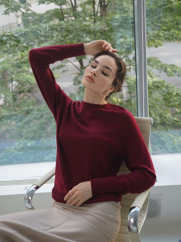 Pull femme bordeaux : la touche chic pour toutes vos tenues.